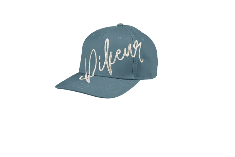 Pikeur Cotton Baseball Cap in Vintage Blue